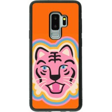 Coque Samsung Galaxy S9+ - Silicone rigide noir Lion colors 2026