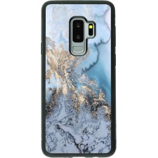 Coque Samsung Galaxy S9+ - Silicone rigide noir Marble 04