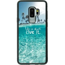 Coque Samsung Galaxy S9+ - Silicone rigide noir Summer 18 24