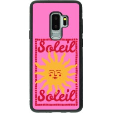 Coque Samsung Galaxy S9+ - Silicone rigide noir Sun sun 2026