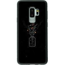 Hülle Samsung Galaxy S9+ - Silikon schwarz Vase black