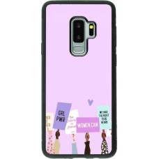 Coque Samsung Galaxy S9+ - Silicone rigide noir Womens day 2026 9