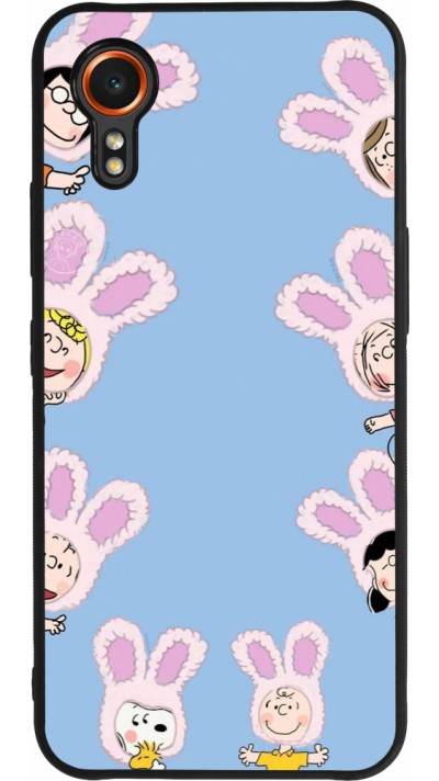 Samsung Galaxy XCover 7 Case Hülle - Silikon schwarz Easter 2026 Snoopy