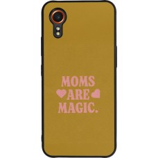 Samsung Galaxy XCover 7 Case Hülle - Silikon schwarz Mom 2026 Are Magic