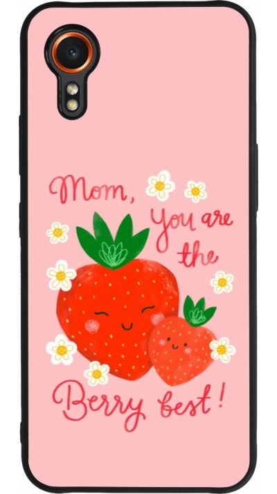 Samsung Galaxy XCover 7 Case Hülle - Silikon schwarz Mom 2026 Berry best