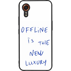 Samsung Galaxy XCover 7 Case Hülle - Silikon schwarz Offline is the new luxury