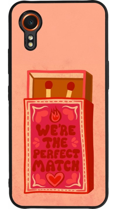 Samsung Galaxy XCover 7 Case Hülle - Silikon schwarz Saint Valentines Day 26 Perfect Match