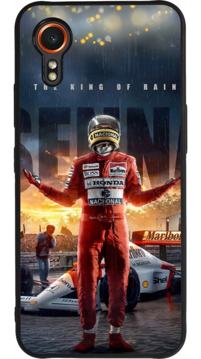 Samsung Galaxy XCover 7 Case Hülle - Silikon schwarz Senna The King of Rain