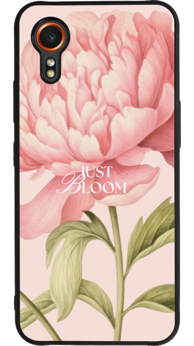 Samsung Galaxy XCover 7 Case Hülle - Silikon schwarz Just Bloom Spring 2026