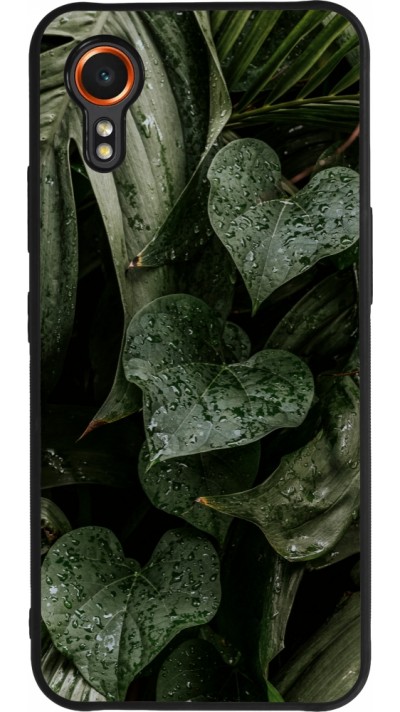 Samsung Galaxy XCover 7 Case Hülle - Silikon schwarz Spring 23 fresh plants