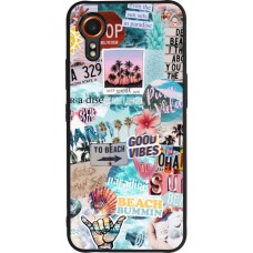 Samsung Galaxy XCover 7 Case Hülle - Silikon schwarz Summer 20 collage