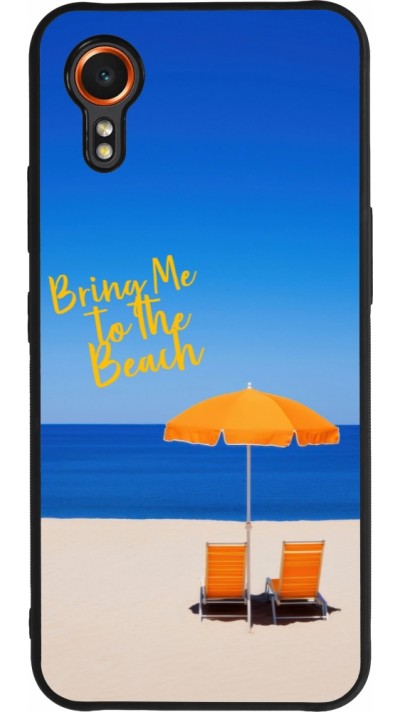 Samsung Galaxy XCover 7 Case Hülle - Silikon schwarz Summer 2025 Bring me to the beach