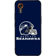 Samsung Galaxy XCover 7 Case Hülle - Silikon schwarz Super Bowl 26 Seattle 3