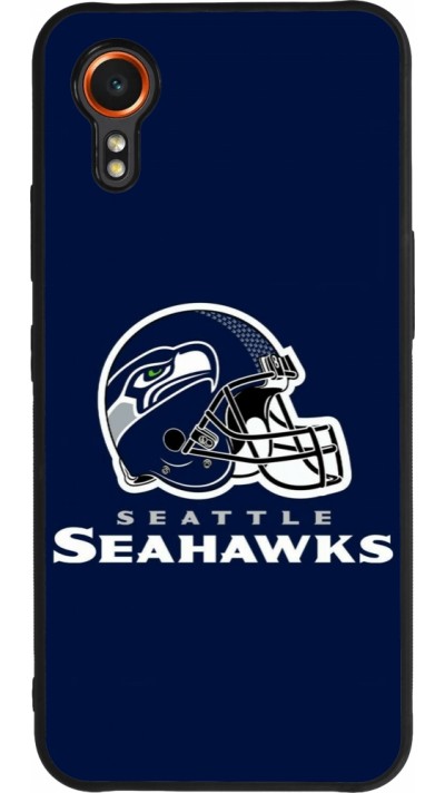 Samsung Galaxy XCover 7 Case Hülle - Silikon schwarz Super Bowl 26 Seattle 3