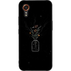 Coque Samsung Galaxy XCover 7 - Silicone rigide noir Vase black