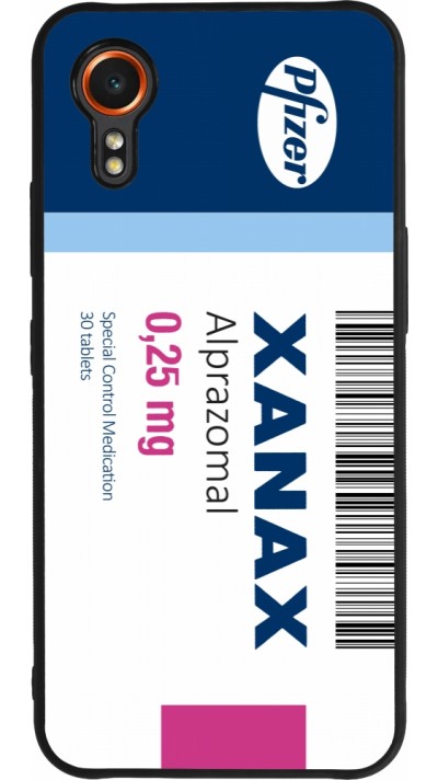 Samsung Galaxy XCover 7 Case Hülle - Silikon schwarz Xanax Alprazolam 2025