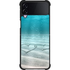 Coque Samsung Galaxy Z Flip3 5G - Silicone rigide noir Summer 18 19