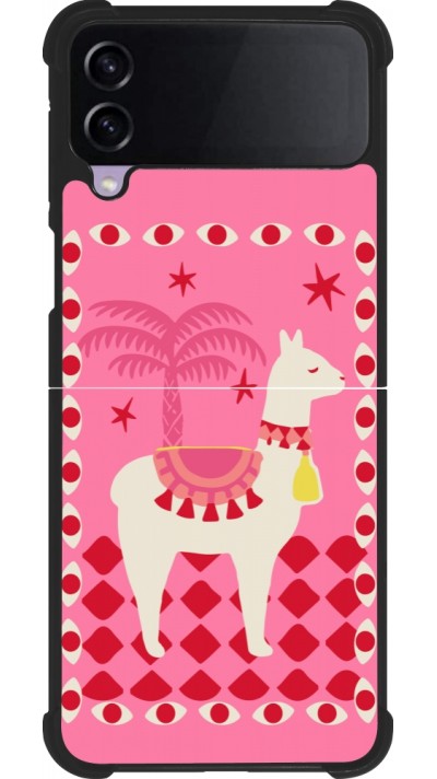 Coque Samsung Galaxy Z Flip4 - Silicone rigide noir Alpaca 2026