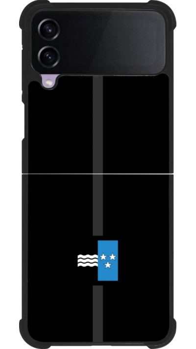 Samsung Galaxy Z Flip4 Case Hülle - Silikon schwarz Kanton AG schwarz