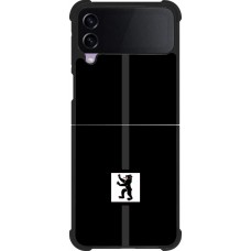 Samsung Galaxy Z Flip4 Case Hülle - Silikon schwarz Kanton AI schwarz