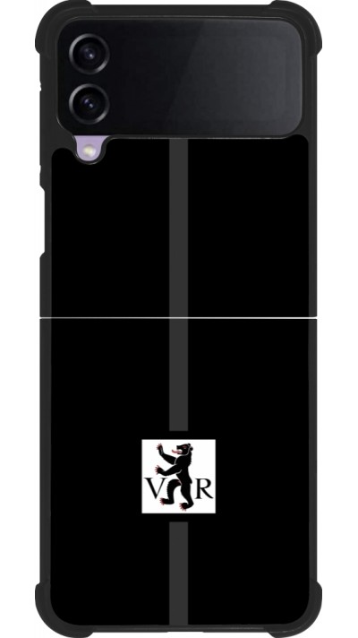 Samsung Galaxy Z Flip4 Case Hülle - Silikon schwarz Kanton AR schwarz