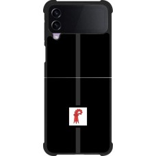 Samsung Galaxy Z Flip4 Case Hülle - Silikon schwarz Kanton BL schwarz