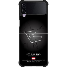 Coque Samsung Galaxy Z Flip4 - Silicone rigide noir F1 Track 2025 Austria