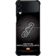Coque Samsung Galaxy Z Flip4 - Silicone rigide noir F1 Track 2025 Spain