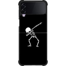 Coque Samsung Galaxy Z Flip4 - Silicone rigide noir Halloween 19 09