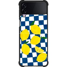 Samsung Galaxy Z Flip4 Case Hülle - Silikon schwarz Illustration lemons 2026