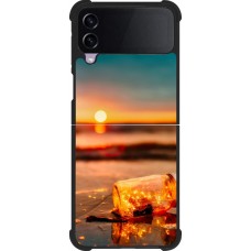 Coque Samsung Galaxy Z Flip4 - Silicone rigide noir Summer 2021 16