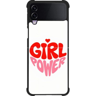 Coque Samsung Galaxy Z Flip4 - Silicone rigide noir Womens day 2026 6