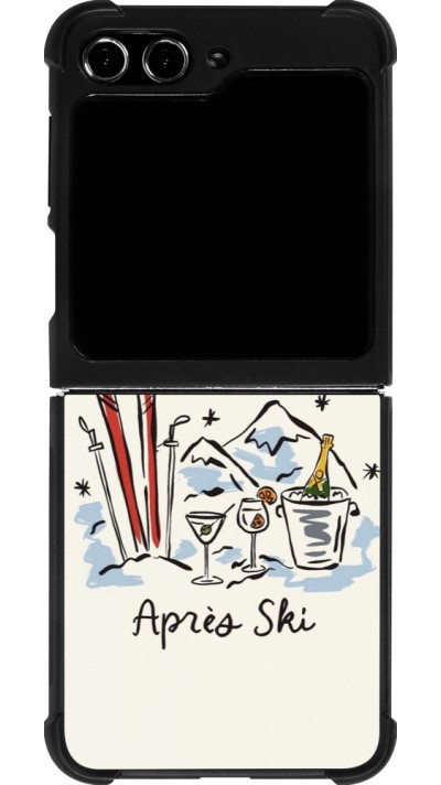 Coque Samsung Galaxy Z Flip5 - Silicone rigide noir After the sky 2026