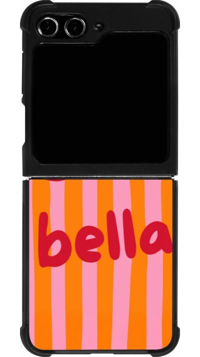 Coque Samsung Galaxy Z Flip5 - Silicone rigide noir Bye Bella 2026
