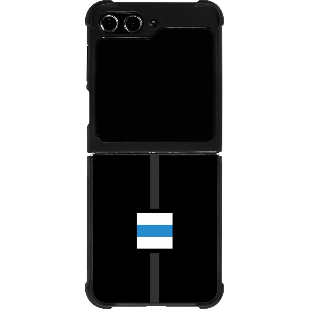 Coque Samsung Galaxy Z Flip5 - Silicone rigide noir Canton ZG noir