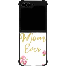 Samsung Galaxy Z Flip5 Case Hülle - Silikon schwarz Mom 2024 best Mom ever