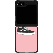 Samsung Galaxy Z Flip5 Case Hülle - Silikon schwarz princesse en basket