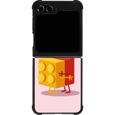 Samsung Galaxy Z Flip5 Case Hülle - Silikon schwarz Saint Valentines Day 26 Puzzle