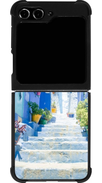 Coque Samsung Galaxy Z Flip5 - Silicone rigide noir Summer 2021 18