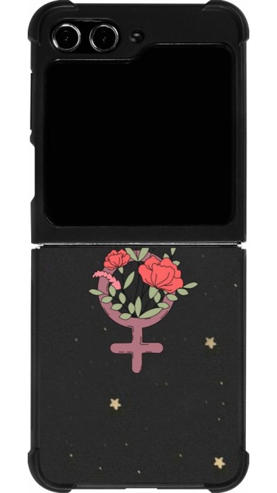 Coque Samsung Galaxy Z Flip5 - Silicone rigide noir Womens day 2026 1