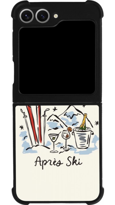 Coque Samsung Galaxy Z Flip6 - Silicone rigide noir After the sky 2026