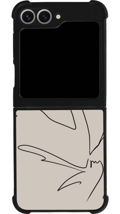 Coque Samsung Galaxy Z Flip6 - Silicone rigide noir Salnikova 05