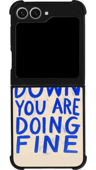 Coque Samsung Galaxy Z Flip6 - Silicone rigide noir Slow down 2026