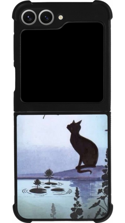 Coque Samsung Galaxy Z Flip6 - Silicone rigide noir Spring 19 12