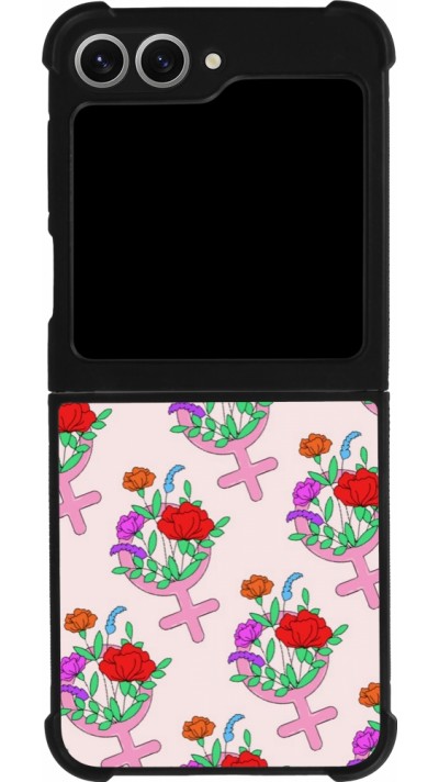 Coque Samsung Galaxy Z Flip6 - Silicone rigide noir Womens day 2026 7