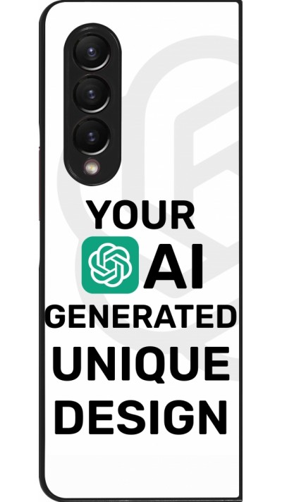 Coque Samsung Galaxy Z Fold3 5G - 100% unique générée par intelligence artificielle (AI) avec vos idées