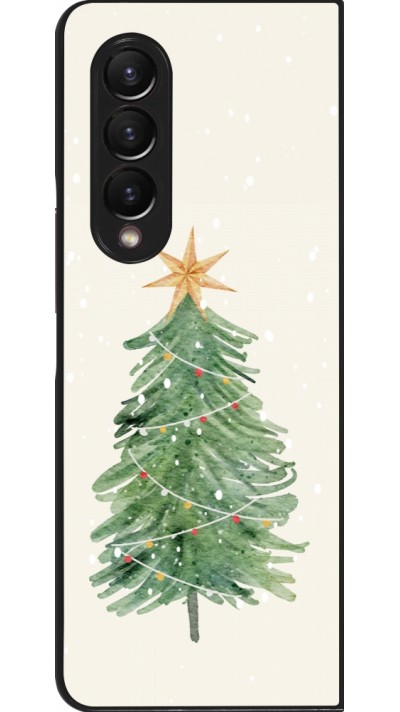 Coque Samsung Galaxy Z Fold3 5G - Christmas 25 Sketch Tree