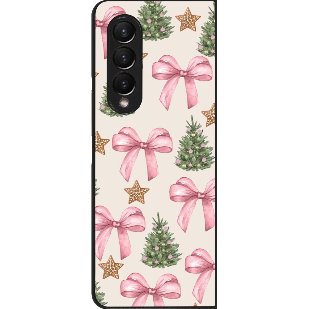 Coque Samsung Galaxy Z Fold3 5G - Christmas 25 Vintage Ribbons