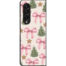 Coque Samsung Galaxy Z Fold3 5G - Christmas 25 Vintage Ribbons
