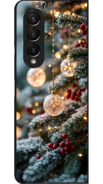 Coque Samsung Galaxy Z Fold3 5G - Christmas 25 Xmas Decorated Tree